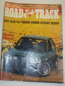 Road & Track Magazine New Alfa V-6 & Fiesta Mod August 1979 123014R2 - Picture 1 of 1