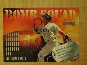 1994 Donruss Baseball Bomb Squad Andres Galarraga / Cecil Fielder #5 of 6 - Picture 1 of 2