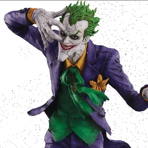 ¡Estatua de vinilo de broma de 12 pulgadas y lámpara Joker of the Dark Side Art & Joker!!! - Imagen 1 de 19