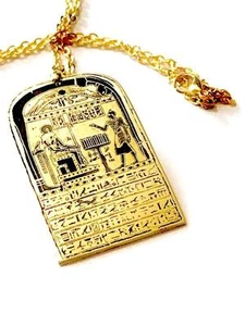OTO AA STELE OF REVEALING SOLID BRASS TALISMAN HAND-STRUCK Crowley Occult Magick - Imagen 1 de 1