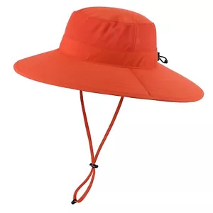 UPF50+ Mens Sun Hat Wide Brim Fishing Hat Foldable UV Beach Gardening - Picture 1 of 8