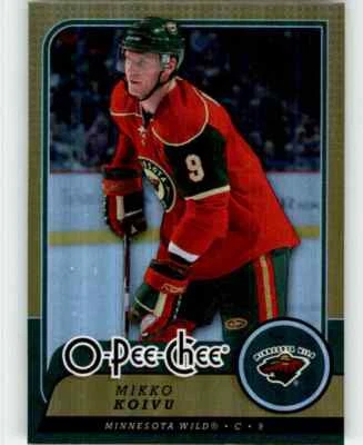 2008-09 O-Pee-Chee Gold Mikko Koivu #212 - Image 1 of 2