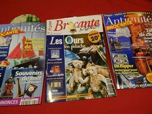 lot=3magazines brocante 1999/2000 +mon jardinphotos - Picture 1 of 24