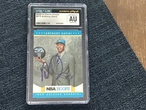2012-13 Panini Hoops Anthony Davis Rookie Auto #275 Hornets CGC JSA AUTO 10 - Picture 1 of 2