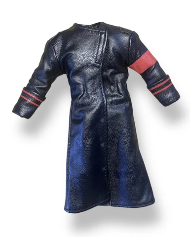 Mezco One:12 Red Skull - Faux Leather Hydra Trench Coat Jacket Marvel 1:12 Scale Cover