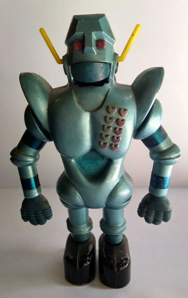 Robot juguete de metal fundido a presión transformador gantsu sensei popy japonés de colección de la década de 1970 Foto 1 de 4