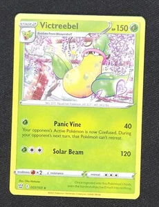 Juego de cartas coleccionables Pokémon Victreebel espada y escudo - estilos de batalla 003/163 raro casi como nuevo - Imagen 1 de 2