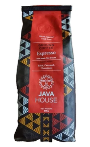 JAVA HOUSE African Espresso Ground Coffee Made in Kenya 375g/0.8 lb Bag - Picture 1 of 1