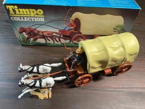Vagón cubierto/pradera Timpo - como nuevo/en caja - salvaje oeste - década de 1970 - Imagen 1 de 7