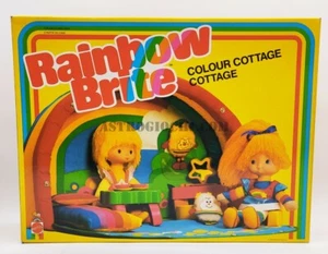 RAINBOW BRITE COLOUR COTTAGE IRIDELLA MATTEL HALLMARK VINTAGE 1983 NEW IN BOX - Picture 1 of 7