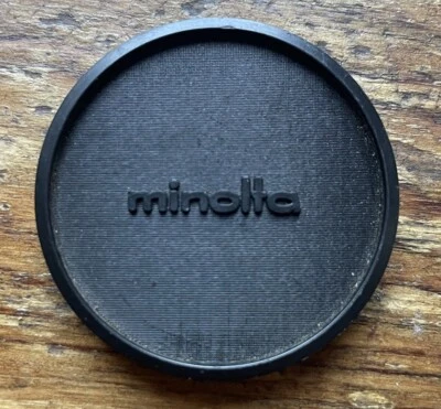 Vintage Official Minolta Japan 42mm Plastic Slip-On Lens Cap - Image 1 of 2