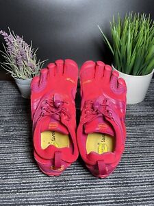 Vibram FiveFingers KMD Sport LS Womens 5.5 EU 36 Red/Purple Shoes /#B/