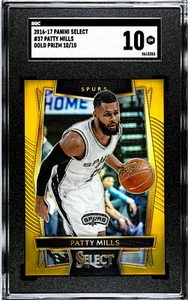 ✺SGC 10✺ 2016 PANINI PRIZM Select Gold Graded Card PATTY MILLS 10/10 - Picture 1 of 3