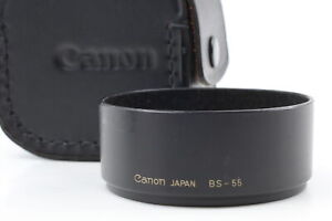 [Near MINT in Case] Canon Lens Hood BS-55 for New FD 50mm f1.4 & f1.8 From JAPAN