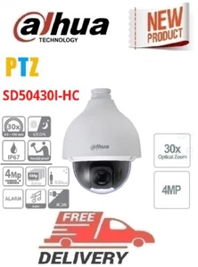 Cámara Dahua SD50430I-HC 4MP 30x PTZ HDCVI 120dB True WDR, 3D DNR NUEVO - Imagen 1 de 1