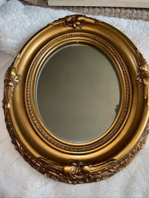 Hickory Manor House Oval Mirror/Gold Leaf - Image 1 of 4