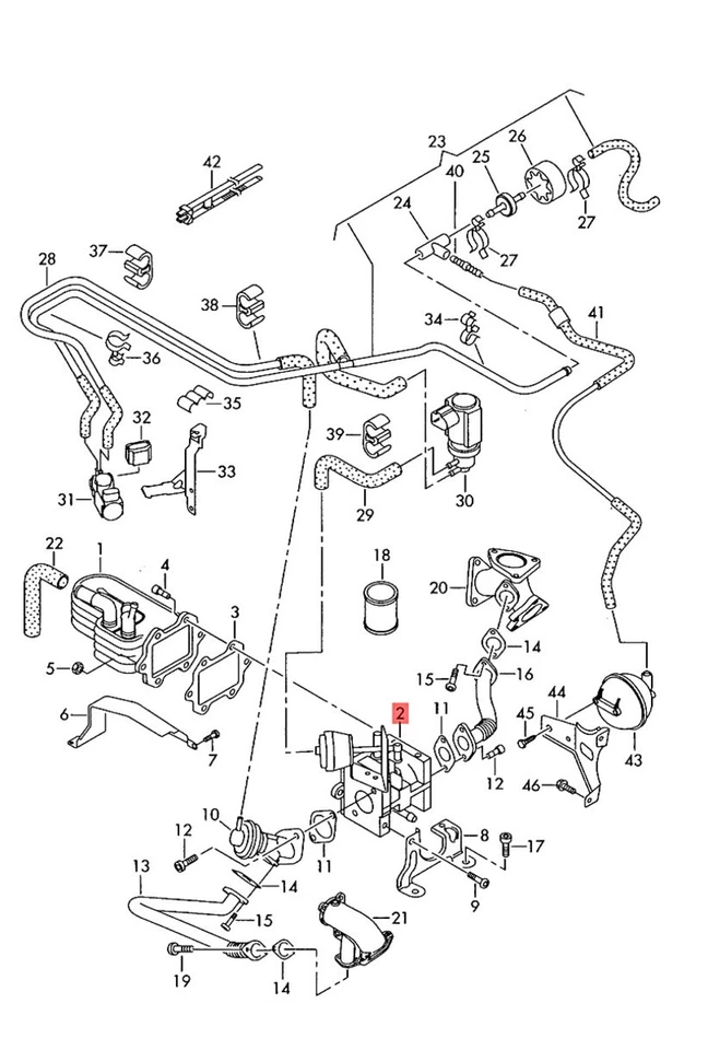 Genuine AUDI VW A4 Avant S4 quattro Cabrio A6 allroad Control Flap 059131063D - Image 1 of 1
