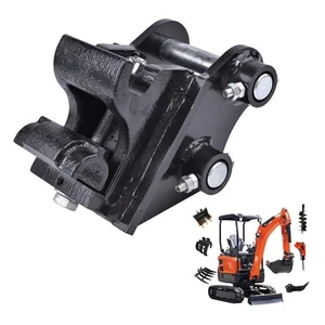 Minibagger Schnellwechselkupplung, mechanische Schnellverbinder Anbaugeräte fo... - Bild 1 von 8
