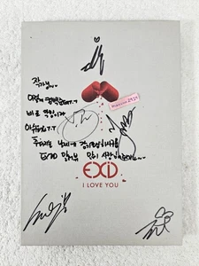 EXID I Love You Signed Promo Album Autographed + Message Kpop [US SELLER] - Picture 1 of 9