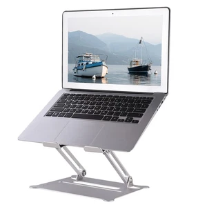 Portable Laptop Stand Foldable Aluminum Alloy Laptop Riser Ergonomic TDW - Afbeelding 1 van 12