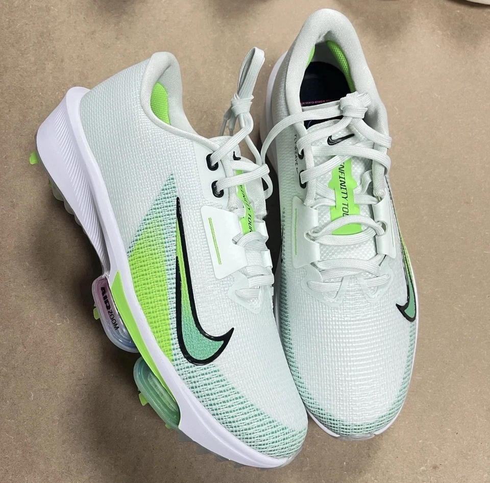 Туфли для гольфа Nike Zoom Infinity Tour 2 едва зеленые Strike FD0217-300 мужские размер 9,5 - Изображение 1 из 4