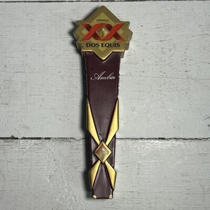 Dos Equis XX Lager Especial 6.75" Mini Double Sided Beer Tap Handle Kegerator - Picture 1 of 6