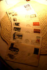 Lot of 6 First Day Issue Stamps-Jefferson-Hamilton etc.