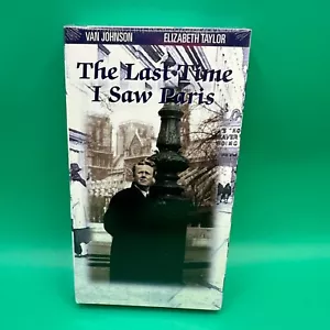 The Last Time I Saw Paris - BRAND NEW - VHS Movie Sealed VTG Watermark - Picture 1 of 4