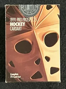 1991 Star Pics Pro Prospects Hockey Factory Sealed Set (72) Forsberg/Bure - Picture 1 of 3