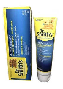 Dr. Smith's Quick Relief Windel Salbe 10% Zinkoxid 3 Unzen x1 Schadensbox - Bild 1 von 6
