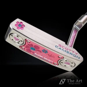 SCOTTY CAMERON 2023 Super Select Square Back 2 Daisy ver. S+ Baby Pink Glitter - Picture 1 of 15