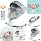 Electric Baby Bouncer Swing Bluetooth Music Cradle Rocker Chairs Infant Newborn