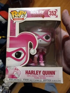 Harley Quinn Concienciación sobre el Cáncer de Mama Funko Pop! Figura Vinilo Héroes 352 - Imagen 1 de 6