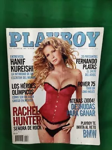 PLAYBOY Rare RACHEL HUNTER Magazine Mexican Edition,AUGUST 2004, PILAR LASTRA - Picture 1 of 7