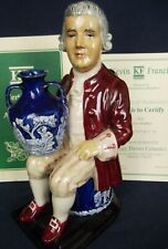 Kevin Francis JOSIAH WEDGWOOD toby jug limited edition + certificate