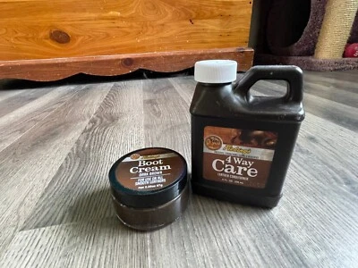 Fiebing's 4-Way Care Leather Conditioner Cleaner Protector Preservative - 8 oz  - Image 1 of 4