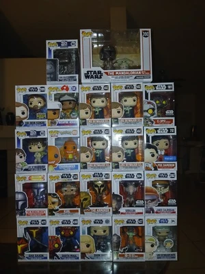Star Wars Funko Pop Lote De 22 Incluye Algunos Extras Y Exclusivos Foto 1 de 4