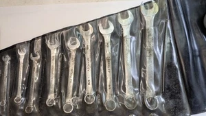 Set Of 9 Pc Stanley USA Workmaster Combination Wrench Set - Picture 1 of 13
