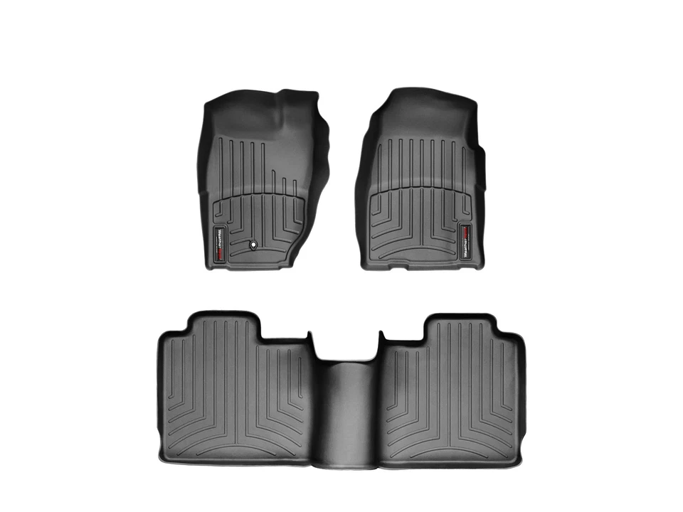 WeatherTech FloorLiner for 1997-2001 Jeep Cherokee - 1st & 2nd Row, Black - Image 1 of 4