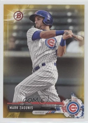 2017 Bowman Prospects Gold /50 Mark Zagunis #BP131 Rookie RC - Image 1 of 2