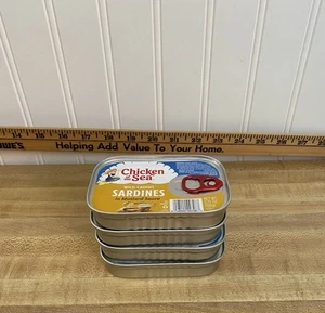 "Chicken Of The Sea" Wild Caught Sardines In Mustard Sauce 4 Pack 3.75oz. - Picture 1 of 6