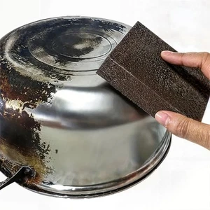 5 Powerful Pot Scrubber Cleaning Sponges, Heavy Duty Kitchen Eraser Scouring ... - Picture 1 of 9