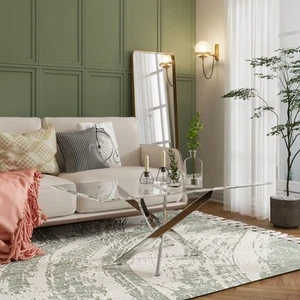 Stylish Glass Coffee Table - Picture 1 of 3