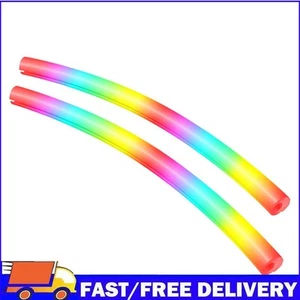 Hose Pipe Silicone 2pcs/set Luminous Sleeve DIY 5V 3PIN ARGB PC Case Decorative - Afbeelding 1 van 12