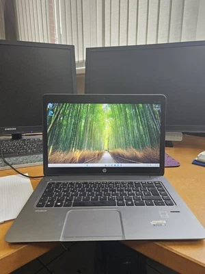 HP Elitebook Folio 1040 G1, Intel I5, 8GB RAM, 128 GB SSD, Win 11 oTPM (25H2) - Bild 1 von 3