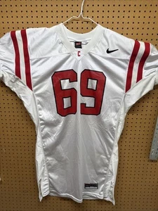 Cornell Big Red Football #69 Jersey Game Used Size XXL 2XL Nike - Picture 1 of 15