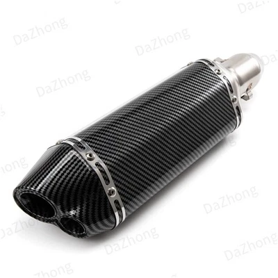 Universa 51mm 2" Slip-On Muffler Exhaust Pipe For Suzuki GSF250 GSF400 GSF600 - Imagem 1 de 4