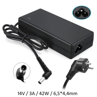 G26C Netzteil 14V 42W 3A Ladegerät mit 6.0x4.4mm Stecker für Laptop/Monitor - Bild 1 von 4