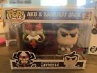Funko Pop Samurai Jack And Aku 2 Pack Nycc 2019 Exclusive Cartoonnetwork Vaulted