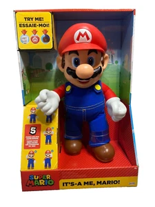 Super Mario 12"" Talking Its-A-Me Mario Puppe von Nintendo Jakks Pacific - Bild 1 von 5
